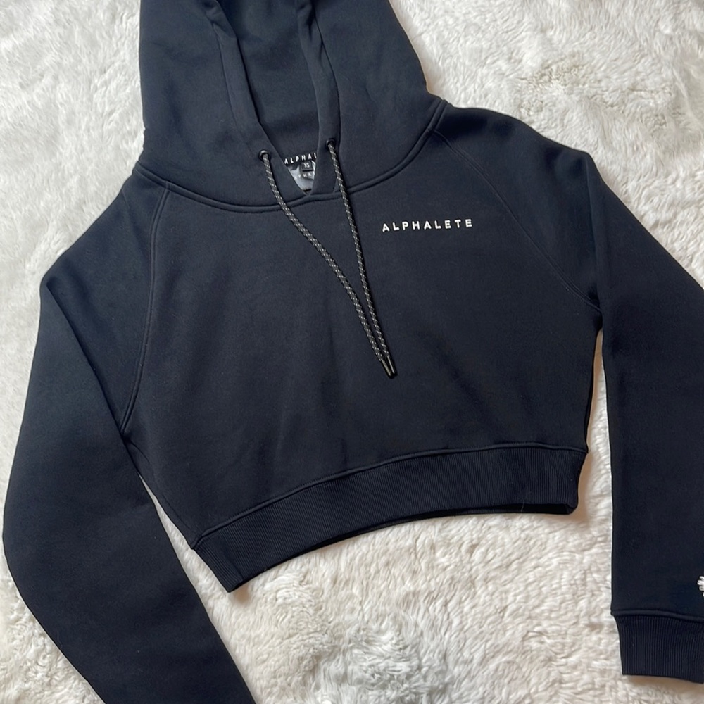 Alphalete Cropped Hoodie - SIZE: XS